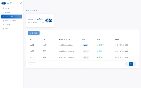 Vertical Menu stii タイムスタンプサービス